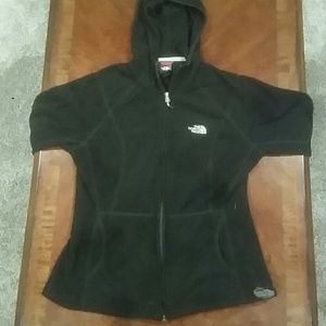 The North Face womens zip up fleece